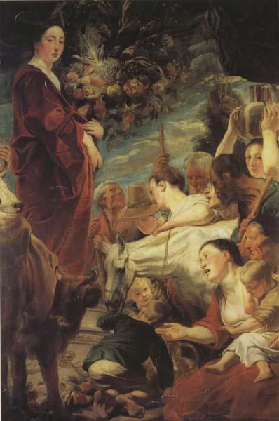 Jacob Jordaens An Offering to Ceres